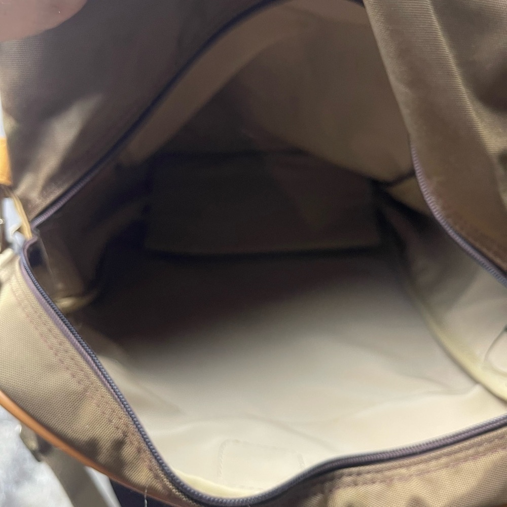 Samsonite Vintage Tan Crossbody Carry On Travel Bag Shoulder Purse​​ - Picture 9 of 9